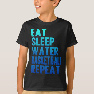 Camiseta Comer el Sketll acuático Sleep Repetir el Trópico