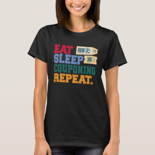 Camiseta Comer el sueño acoplamiento Repetir el apodo