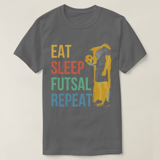 Camiseta Comer el sueño Futsal Repetir el retro 2 (Diseño del anverso)