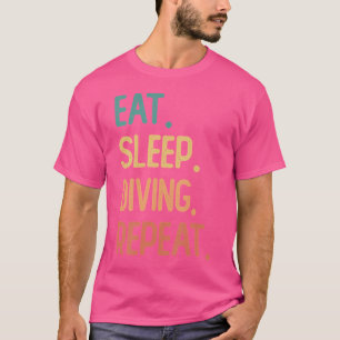Camiseta Comer el sueño inmerso repetición