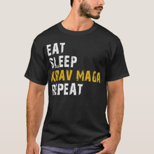 Camiseta comer el sueño krav maga