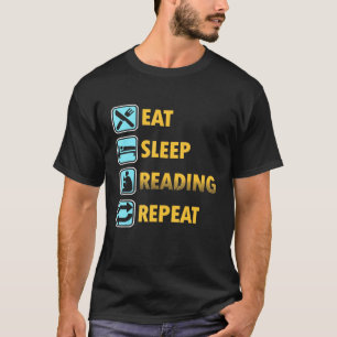 Camiseta Comer el sueño leyendo libro de gusanos perfecto d