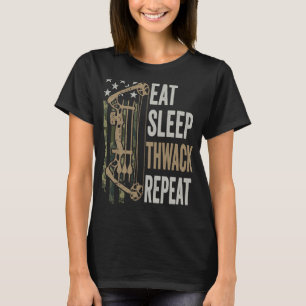 Camiseta Comer el sueño Thwack Repetir a las mujeres hombre
