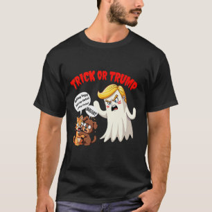 Camiseta Comer El Truco De Perros O Trump Gracioso Trump 20