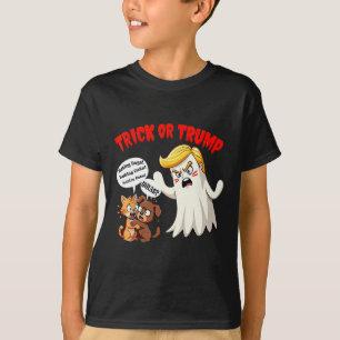Camiseta Comer El Truco De Perros O Trump Gracioso Trump 20