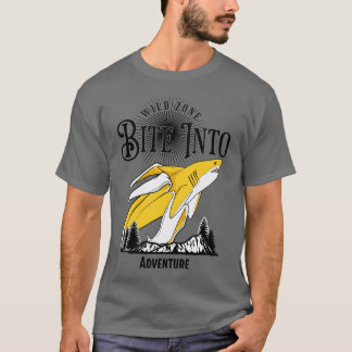 Camiseta Comer en la zona salvaje Adventurous 1