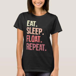 Camiseta comer flotador de sueño repetir OneWheelar eskate 