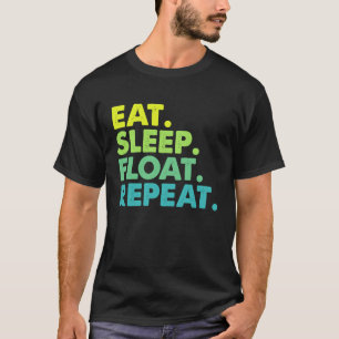 Camiseta comer flotador de sueño repetir OneWheelar eskate 
