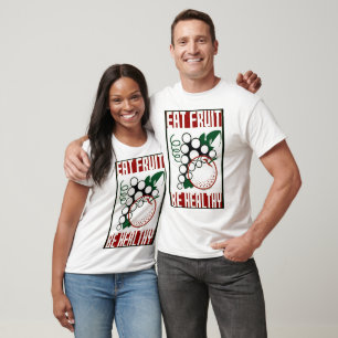 Camiseta Comer fruta - Ser saludable - Poster de WPA - Prom