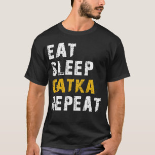 Camiseta comer gatka de sueño