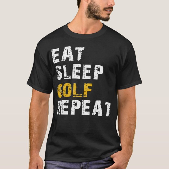 Camiseta comer golf (Anverso)