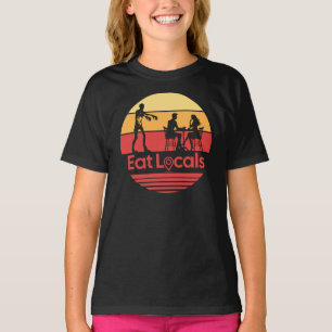 Camiseta Comer Humor zombi local