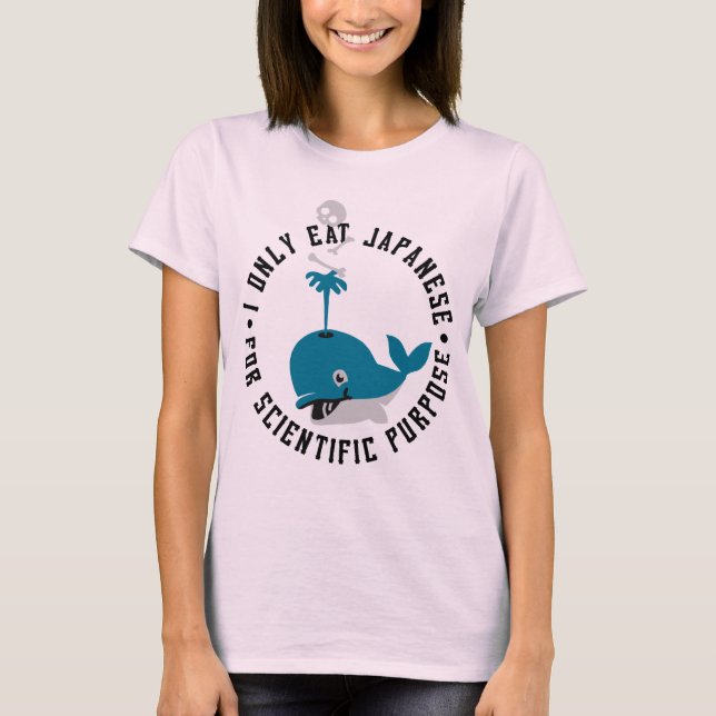 Camiseta Comer japonés (Anverso)