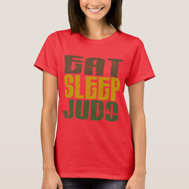 Camiseta Comer judo de sueño 1 (Anverso)