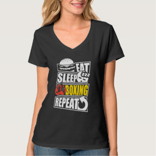 Camiseta Comer jugador o entrenador de repetición de boxeo