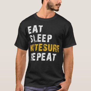 Camiseta comer kitesurf dormido