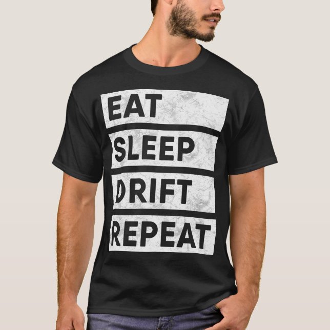 Camiseta Comer la deriva del sueño repetir regalo JDM de To (Anverso)