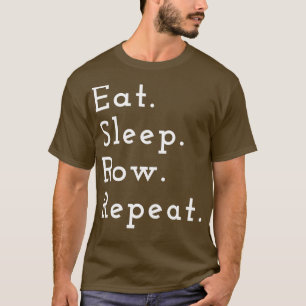 Camiseta Comer la fila del sueño Funny rewing