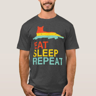 Camiseta Comer la vida del gato 