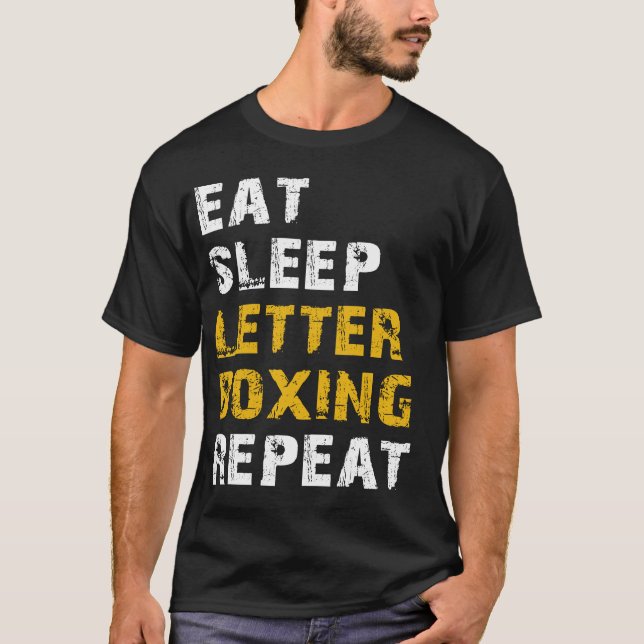Camiseta comer letterboxing del sueño (Anverso)