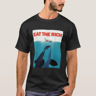Camiseta Comer Los Ricos Paws De Orca Divertidísimo Desquic