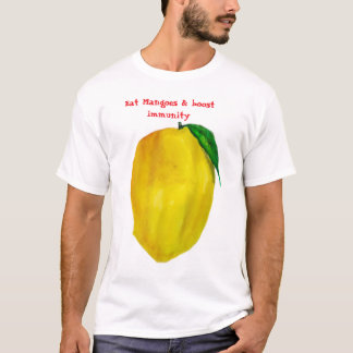 Camiseta Comer mangos aumenta la inmunidad