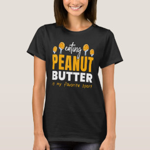 Camiseta Comer mantequilla de maní Deporte favorito Jelly A