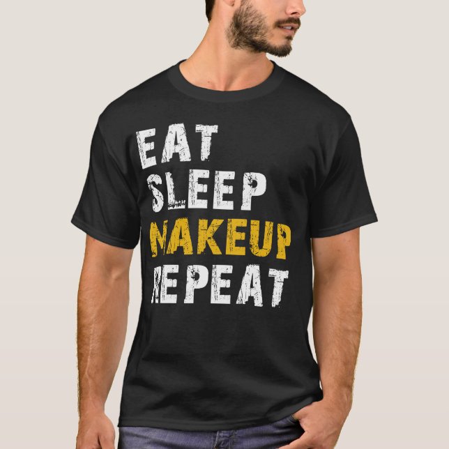 Camiseta comer maquillaje de sueño (Anverso)