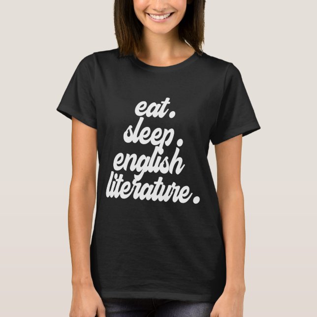 Camiseta Comer marca de sueño (Anverso)