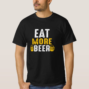 Camiseta Comer más cerveza