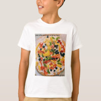 Comer más galletas de fruta pizza