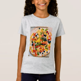 Camiseta Comer más galletas de fruta pizza