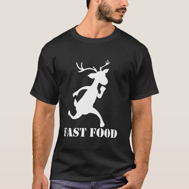 Camiseta Comer Más Rápido Cacería De Caza De Cerdos Para Ca (Anverso)