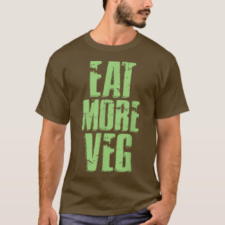 Camiseta Comer más vegetarianos en problemas de Guay