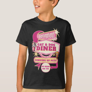Camiseta Comer Mascotas Springfield Ohio Gatos Perros Diver