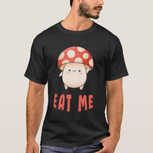 Camiseta Comer Me Mushroom Funny Magic Fungi Para Navidades