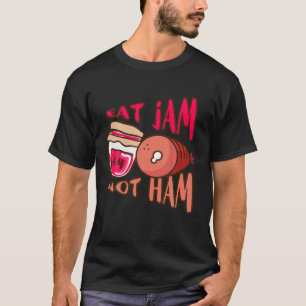 Camiseta Comer mermelada No Ham Go Vegan