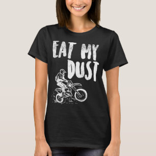 Camiseta Comer mi moto de suciedad moto moto moto pista R