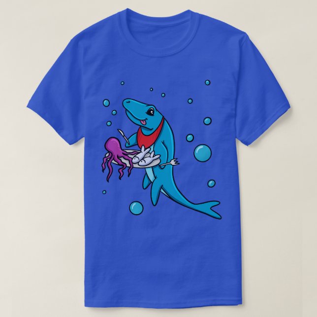 Camiseta Comer Mosasauro (Diseño del anverso)