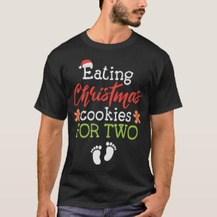 Camiseta Comer Navidades Cookies Para Dos Navidades Diverti
