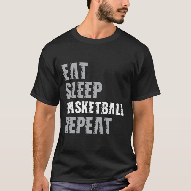Camiseta Comer Navidades De Repetición De Básquetbol De Sue (Anverso)