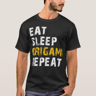 Camiseta comer origami