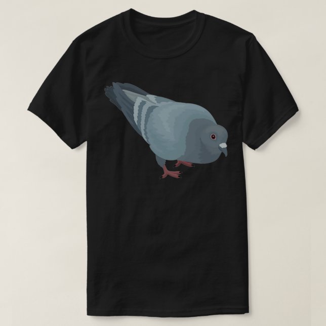 Camiseta Comer paloma 2 (Diseño del anverso)