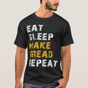 Camiseta comer pan de dormir