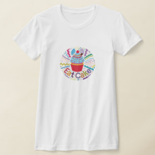 Camiseta Comer pastel