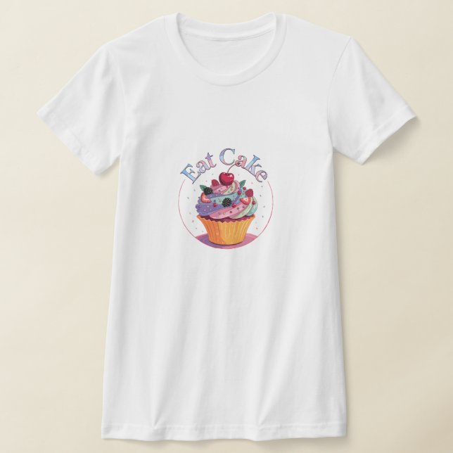 Camiseta Comer Pastel (Distribución)