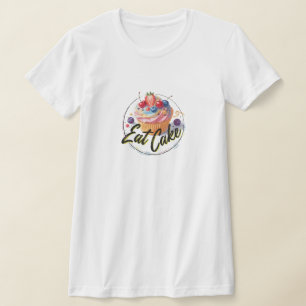 Camiseta Comer Pastel