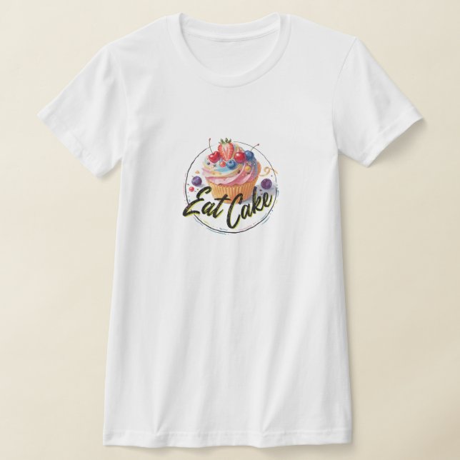 Camiseta Comer Pastel (Distribución)