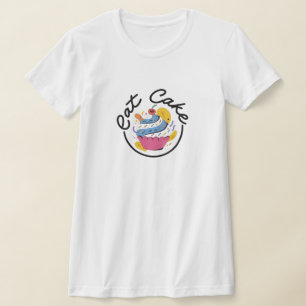 Camiseta Comer Pastel
