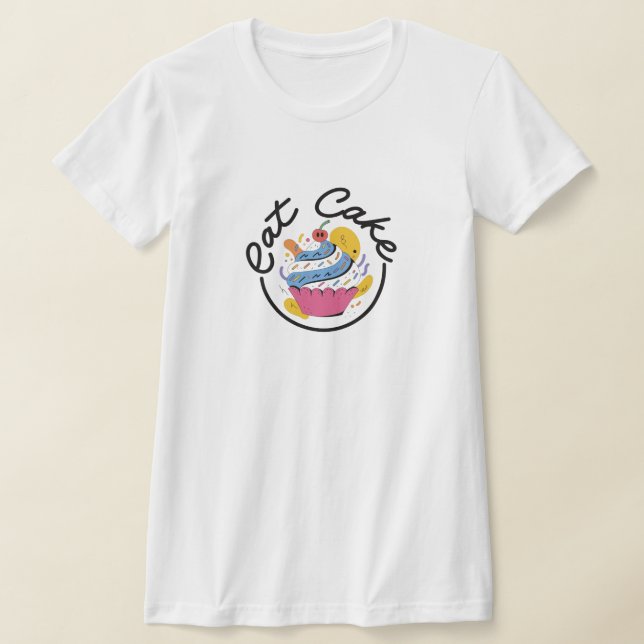 Camiseta Comer Pastel (Distribución)